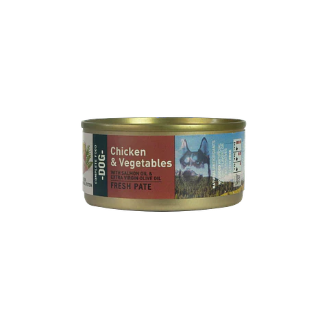 Bravery Chicken and vegetables dog wet food 
