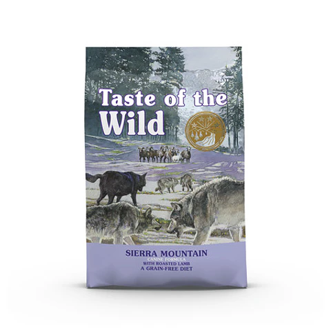 Taste of the Wild Sierra Mountain 12,2 kg – Alimento con Cordero para Perros