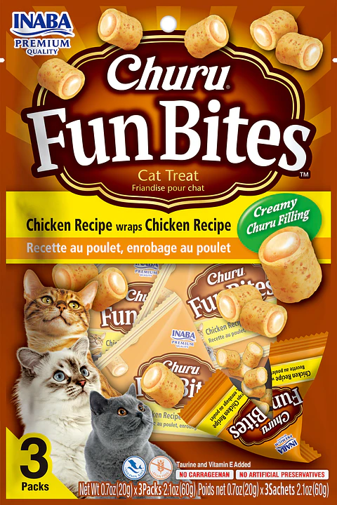 Churu Fun bites para gato sabor Pollo 