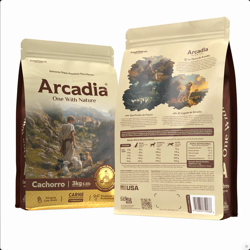 Arcadia Cachorro 3 kg – Alimento Super Premium Low Grain para Todas las Razas 3