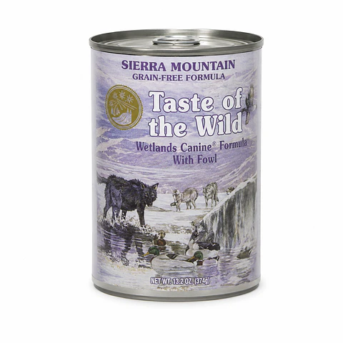 Taste of the Wild Sierra Mountain Cordero 390 g – Alimento Húmedo para Perros