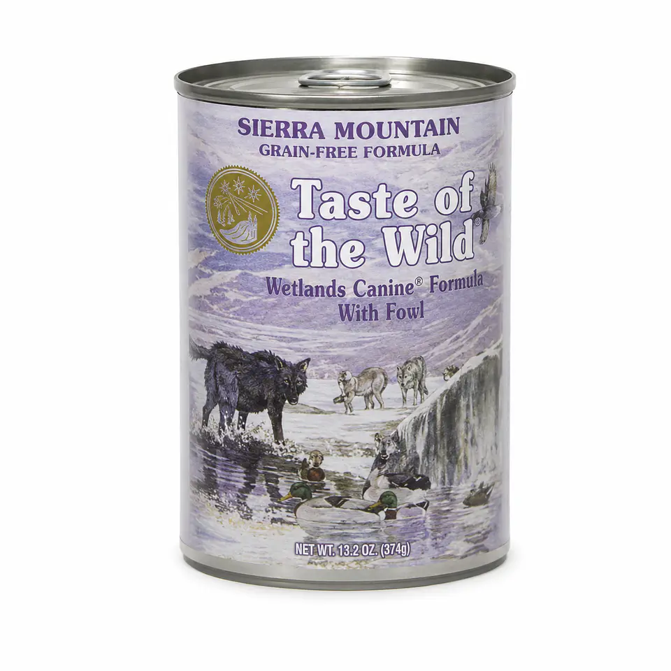 Taste of the Wild Sierra Mountain Cordero 390 g – Alimento Húmedo para Perros 1