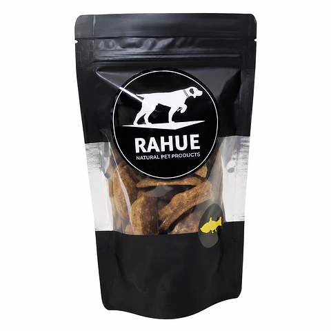 Rahue Jerky de Salmón 80 g – Snack Natural para Perros