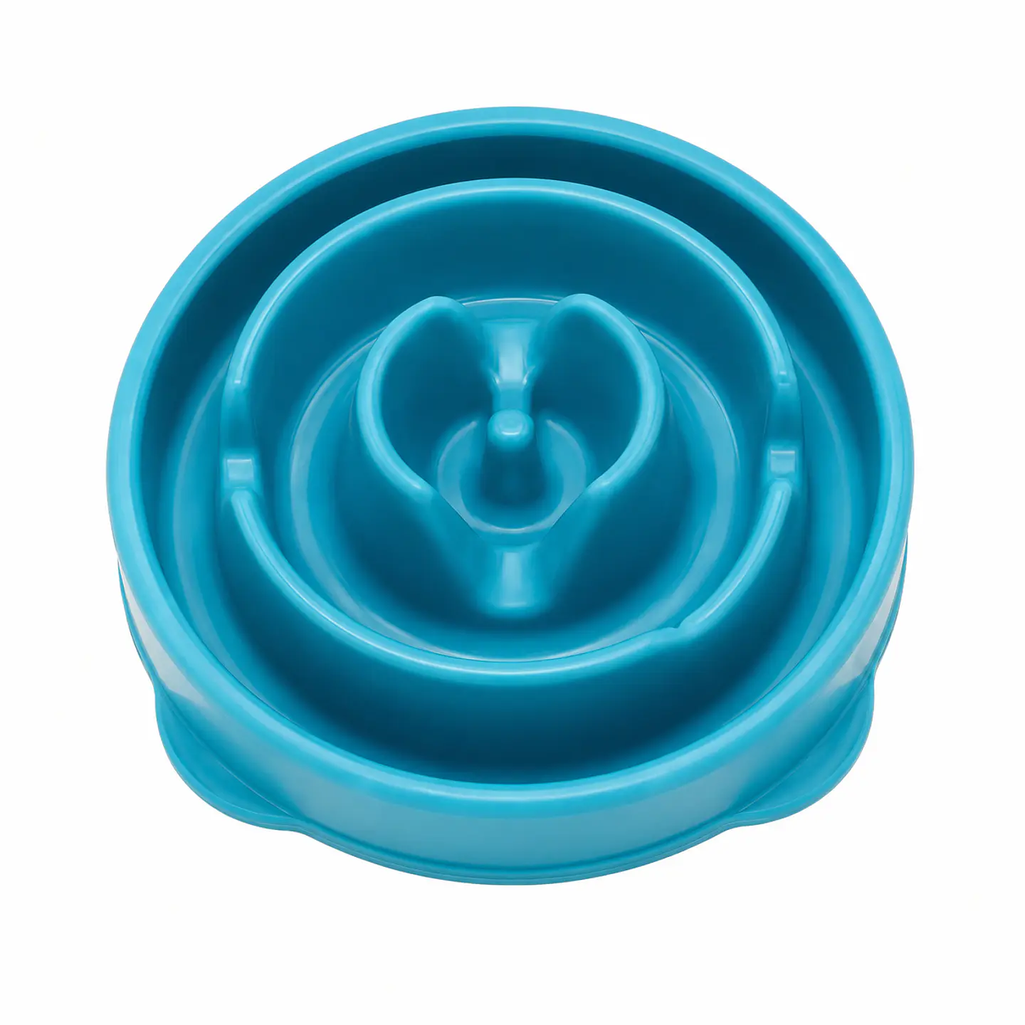 Outward Hound Fun Feeder Slo Bowl Turquesa Talla M – Comedero Lento para Perros 2