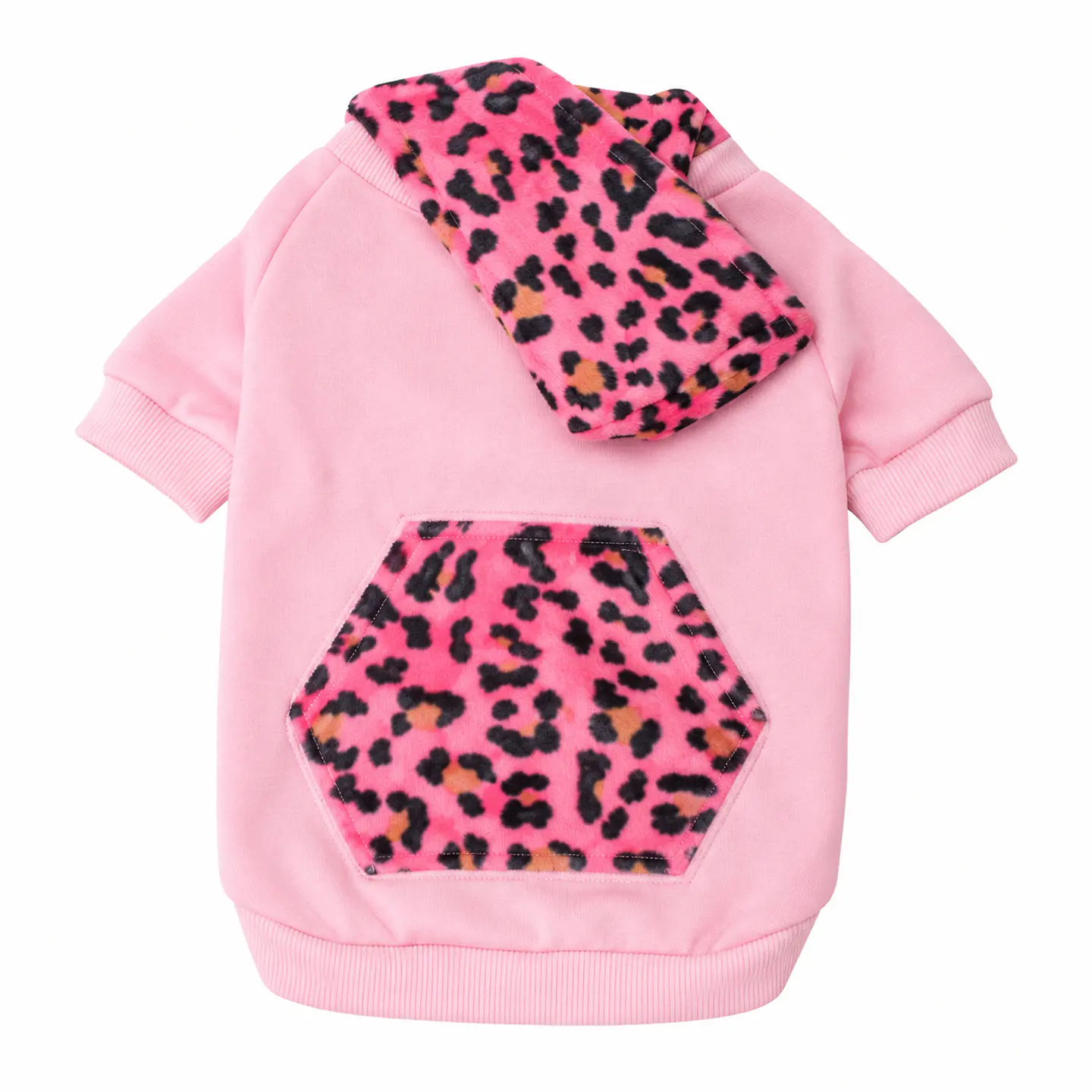 Polerón Animal Print Rosado BySimona  1
