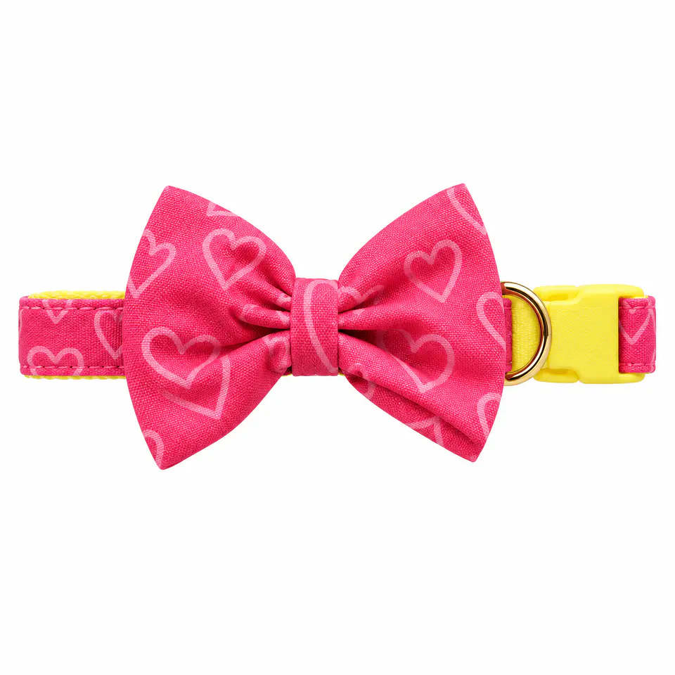 Conjunto Rosado con Corazones BySimona  1