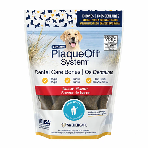 ProDen PlaqueOff Dental Bones 482 g – Snack Dental para Perros