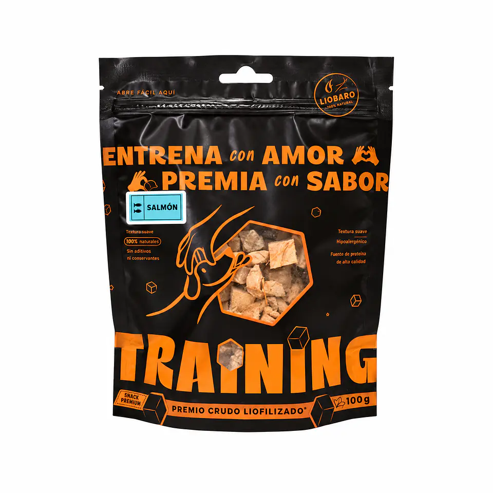 Tributo Training Salmón 100 g – Snack de Entrenamiento 1