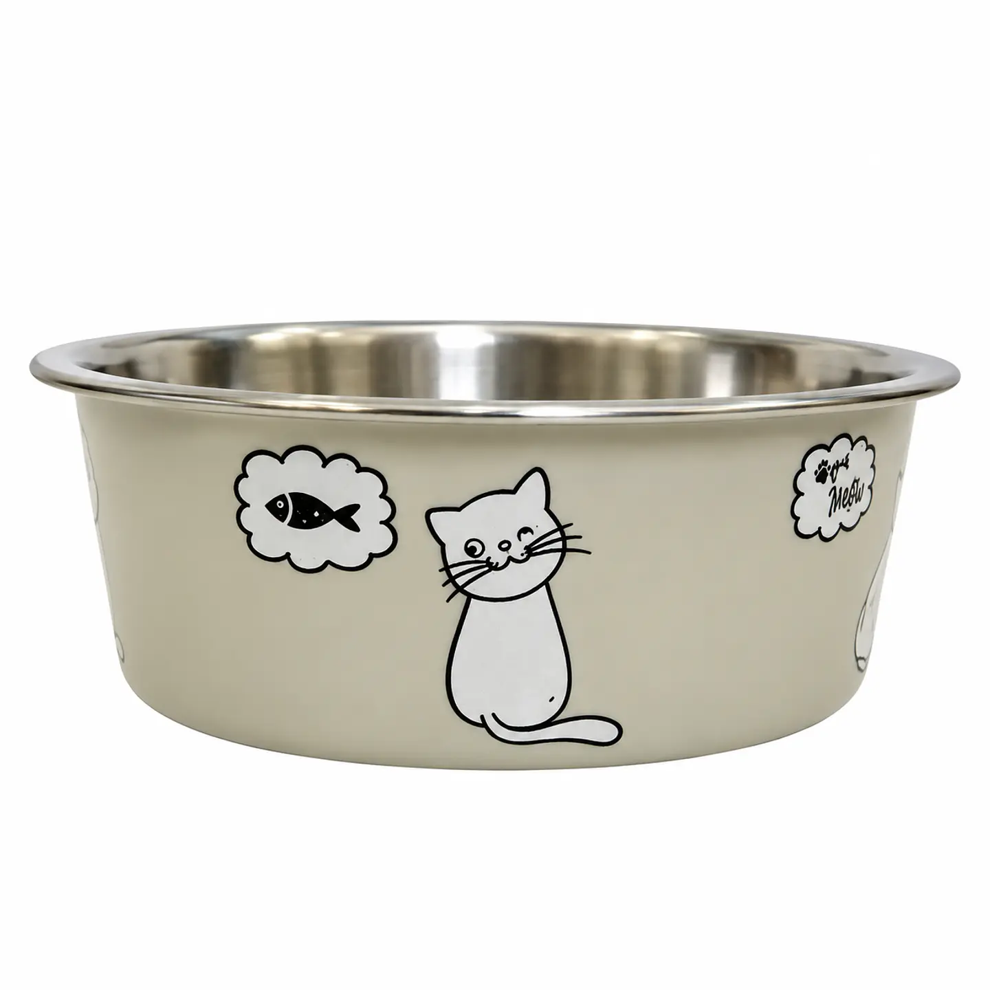 Kumar Plato para Gatos Gris 300 ml – Comedero 1