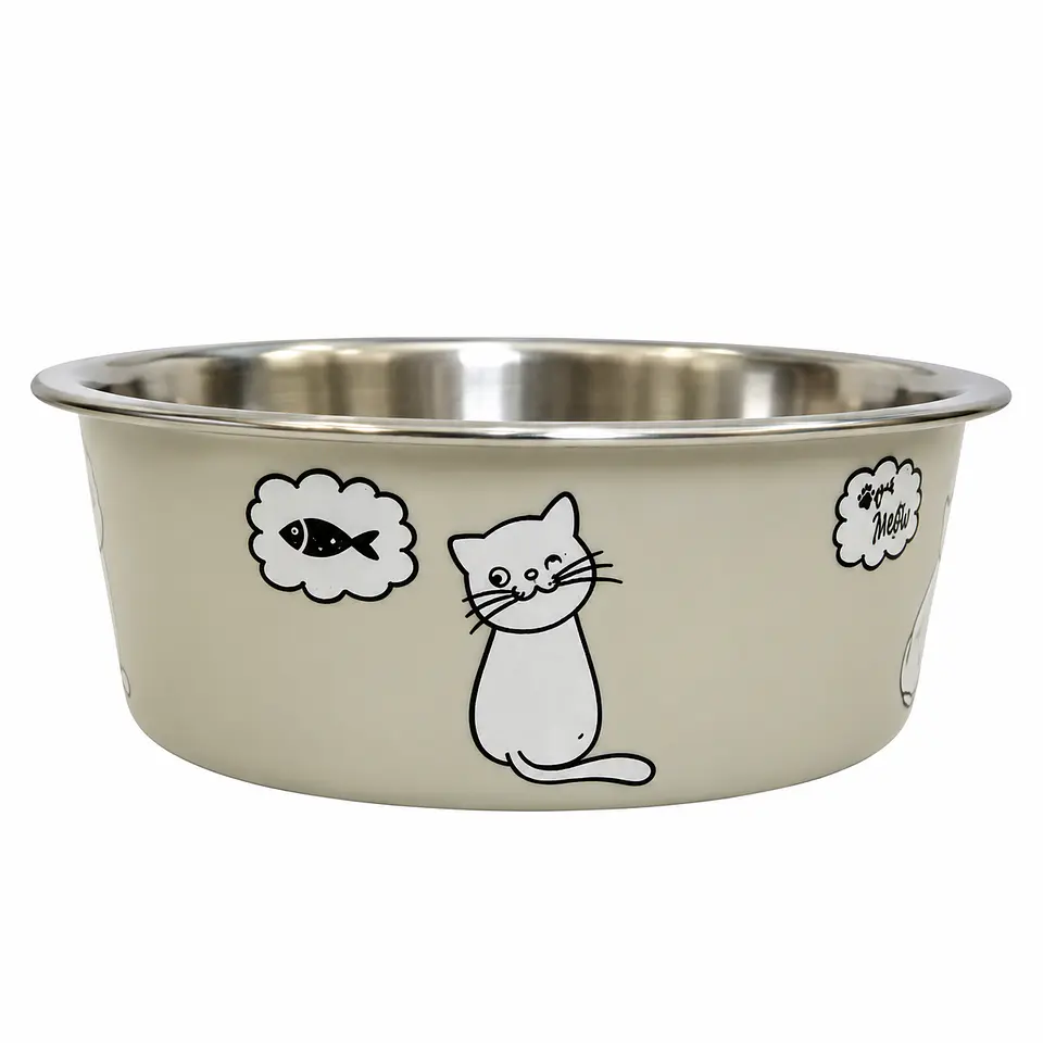 Kumar Plato para Gatos Gris 300 ml – Comedero 1
