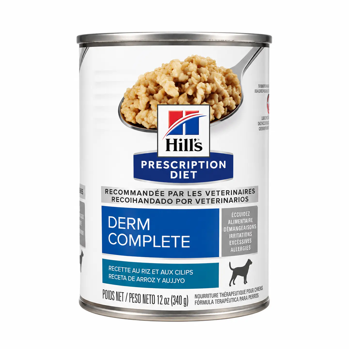 Hill’s Prescription Diet Derm Complete Arroz y Huevo 370 g para Perros 1