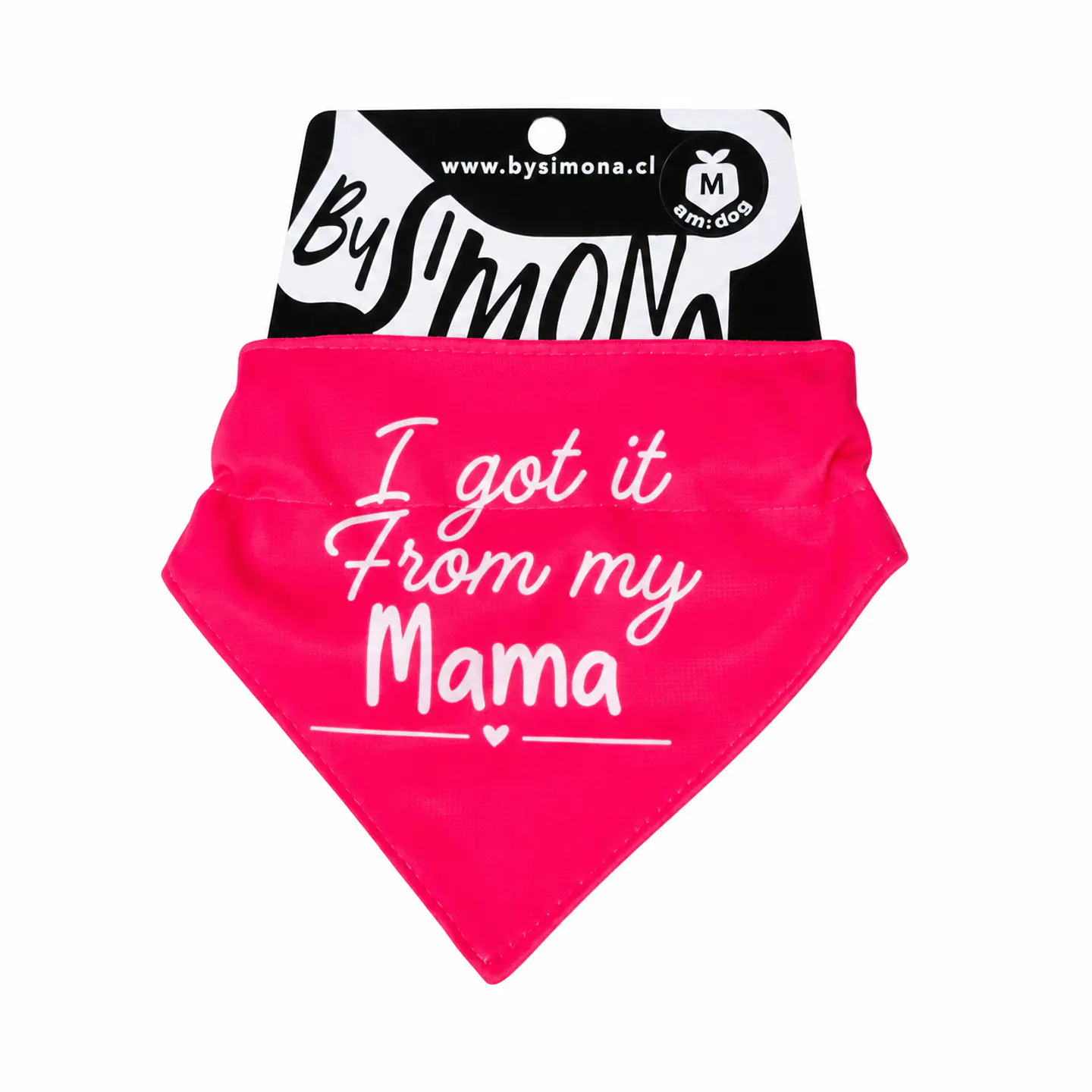By Simona Bandana I Got It From My Mama para Perros 2