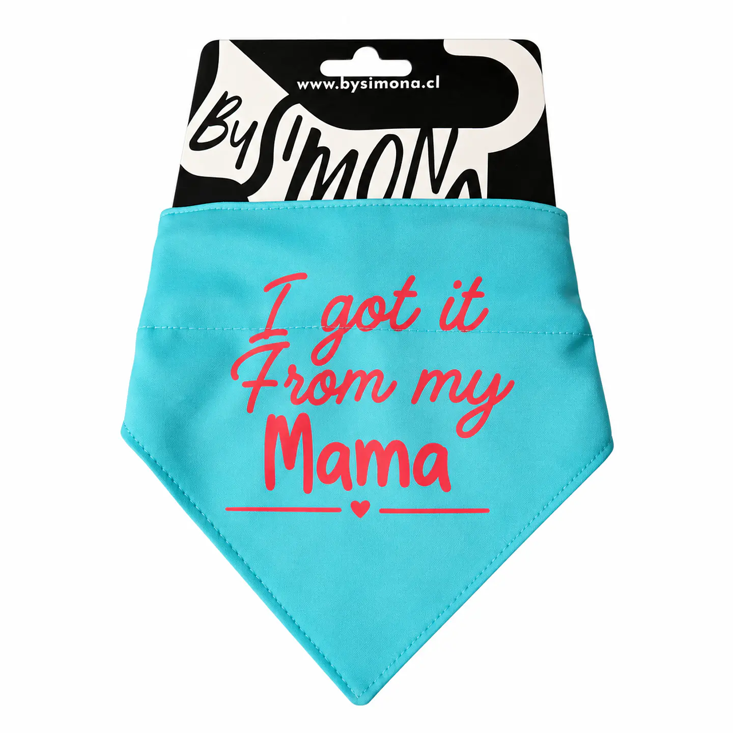 By Simona Bandana I Got It From My Mama para Perros 1
