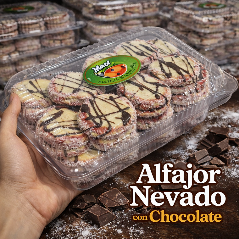Alfajor Nevado con Chocolate  1