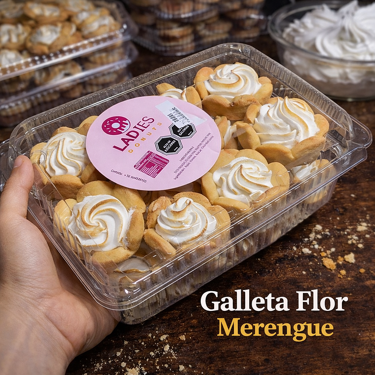 Galleta Flor Merengue  1