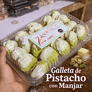 Galleta de Pistacho con Manjar