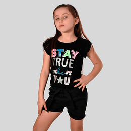 Blusas Barbie. - Negro