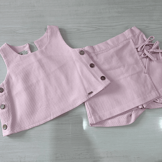 Conjunto Falda Short Palo de Rosa 