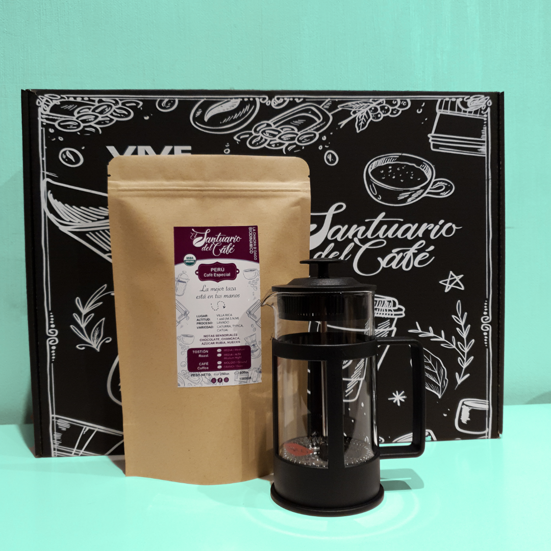 Prensa Francesa de Acero Inoxidable (300ml) - Café Sajous