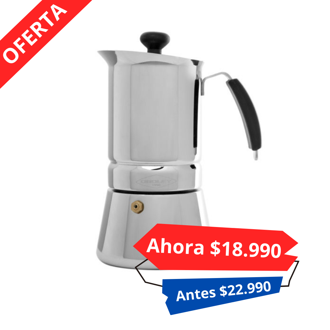 Cafetera Italiana Arges 2 Tazas