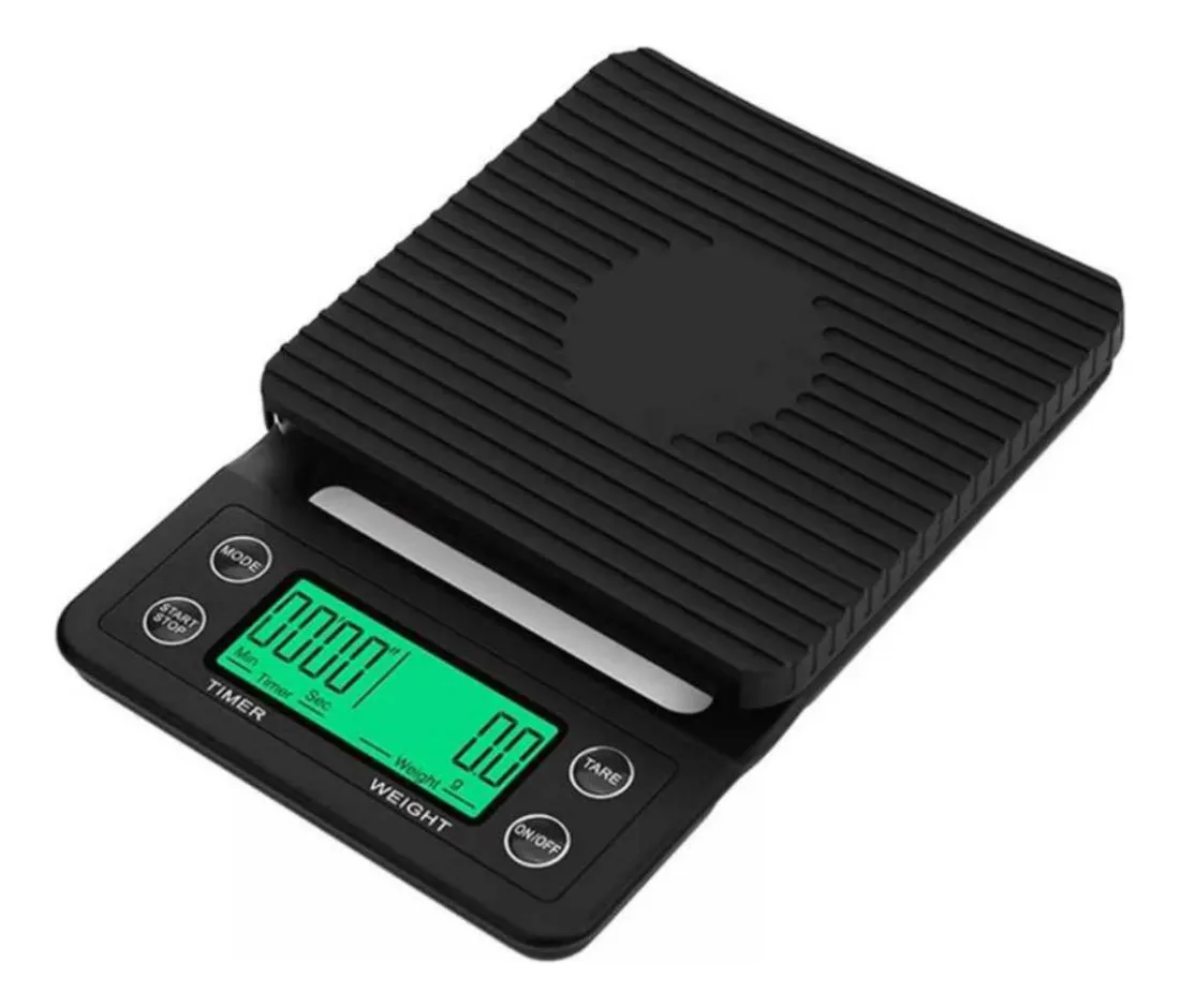 Báscula Digital para Café con Temporizador
