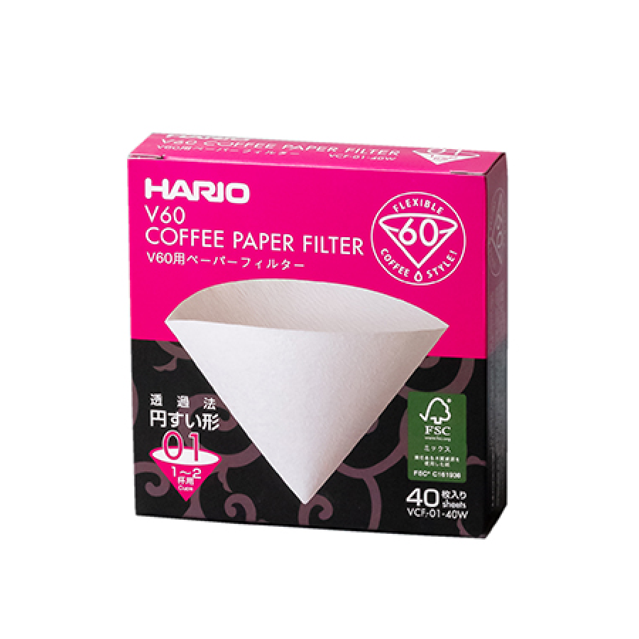 Dripper Hario V60 1-2 cups con dosificador