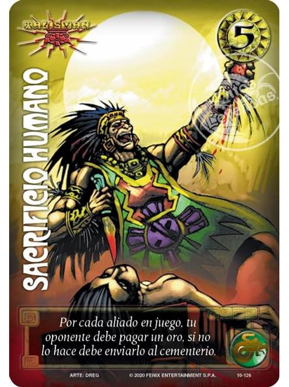 Sacrificio Humano (Full Art)