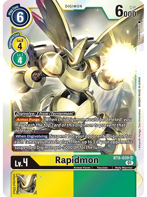 Rapidmon - New Awakening (BT08)