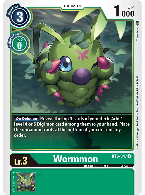 Wormmon - Release Special Booster (BT01-03)