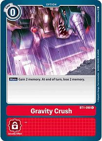 Gravity Crush - Release Special Booster (BT01-03)