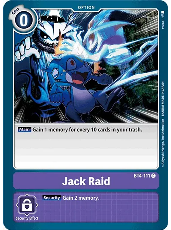 Jack Raid - Great Legend (BT04)