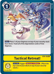 Tactical Retreat! - Great Legend (BT04)