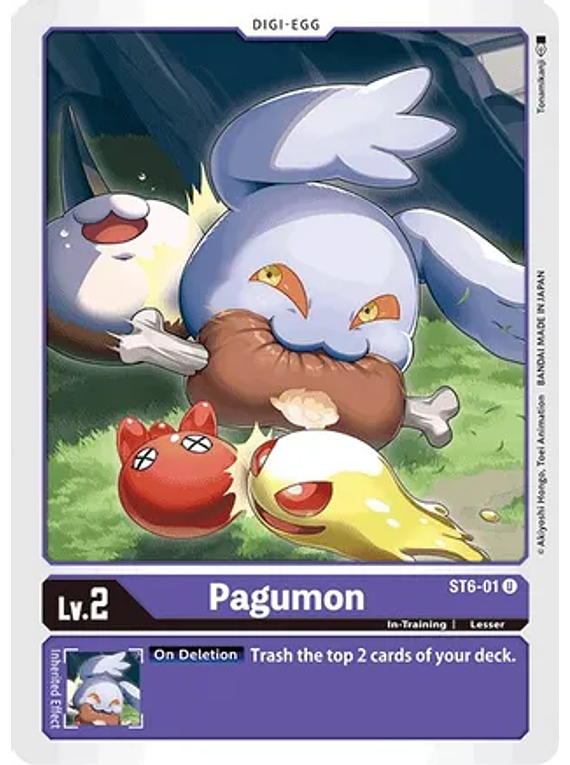 Pagumon - Starter Deck 06: Venomous Violet (ST-6)