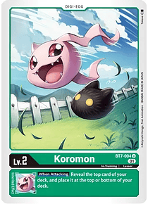 Koromon - Next Adventure (BT07)