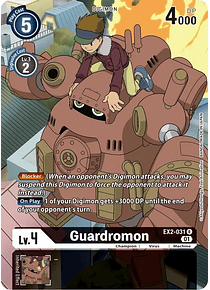 Guardromon (Alternate Art) - Digital Hazard (EX02)