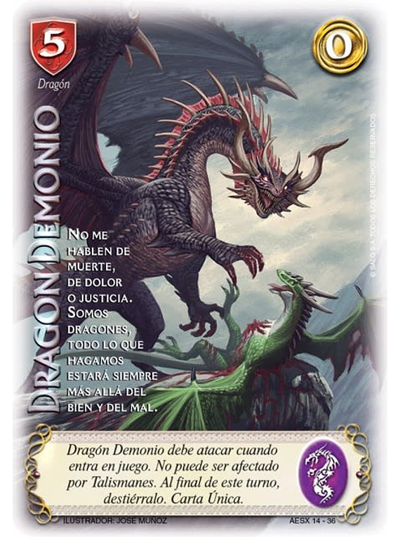 Dragon Demonio (Arte Alternativo)