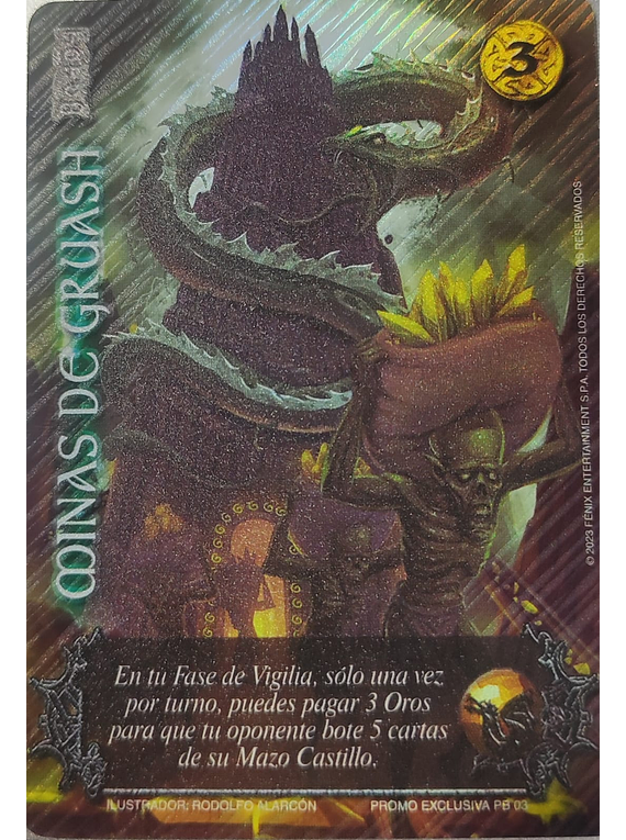 Minas de Gruash (Foil Lluvia)