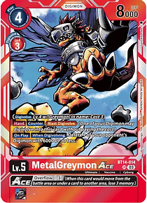 MetalGreymon ACE - Blast Ace (BT14)