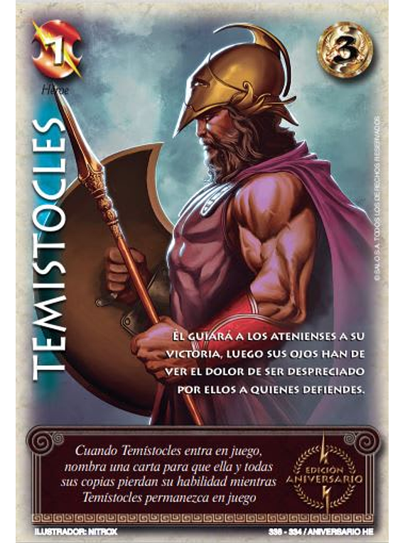 Temistocles (Logo de Edicion Aniversario)