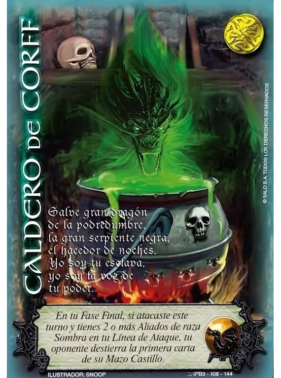 Caldero de Corff