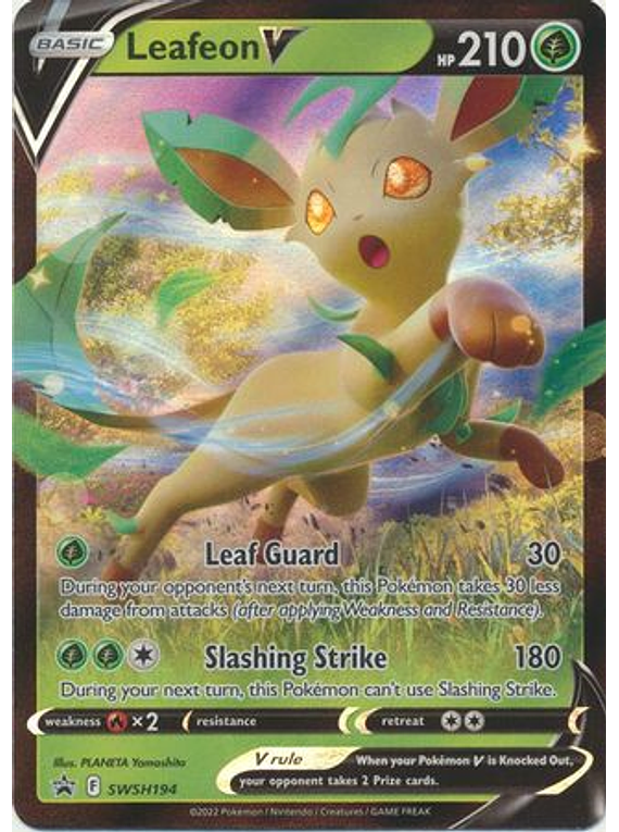 Leafeon V - SWSH194 - Promo