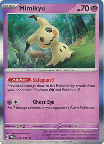 Mimikyu - 037/091 - Holo Rare