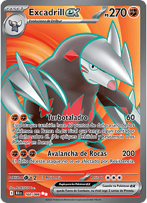 Excadrill ex - 160/086 - Secret Rare (Latino)