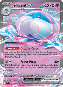 Jellicent Ex - 045/086 - Double Rare
