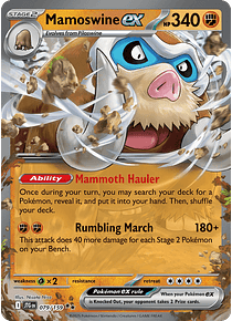 Mamoswine Ex - 079/159 - Double Rare