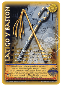Látigo y Bastón (385/364 Aniversario RA)