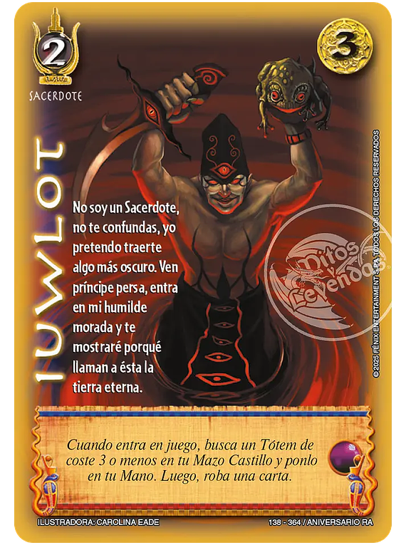 Iuwlot (138/364 Aniversario RA)