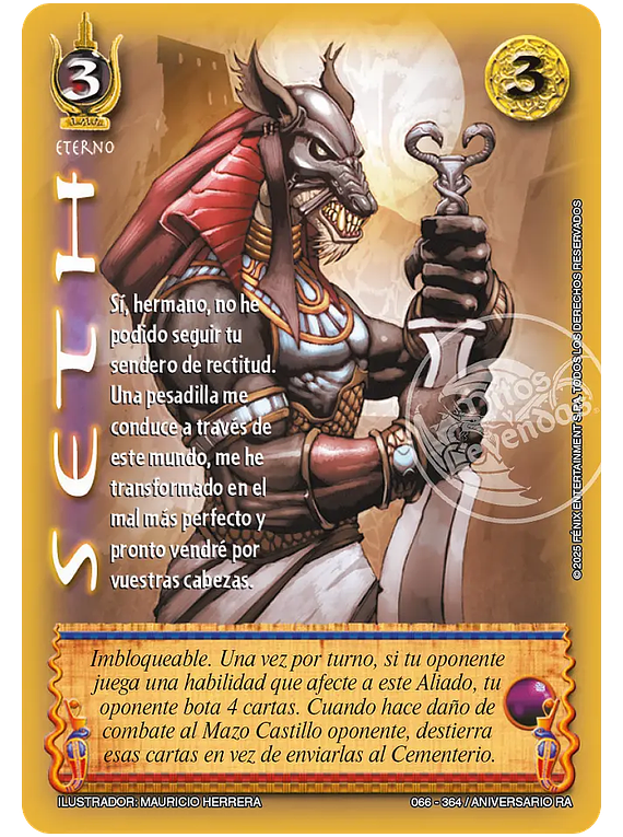 Seth (066/364 Aniversario RA)
