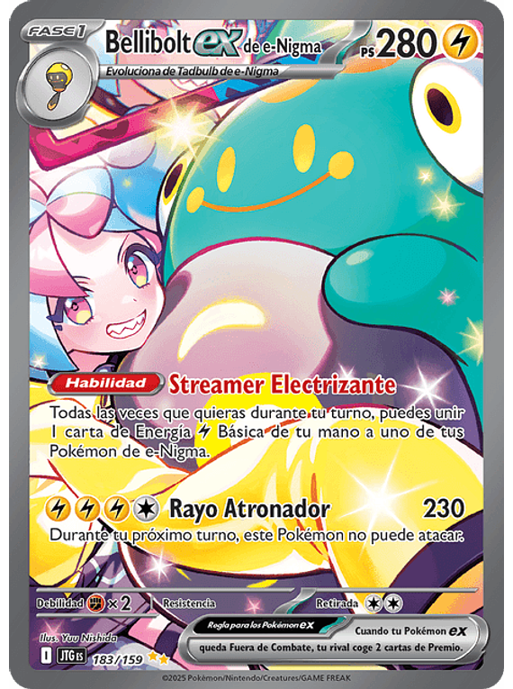 Iono's Bellibolt ex - 183/159 - Special Illustration Rare (Latino)