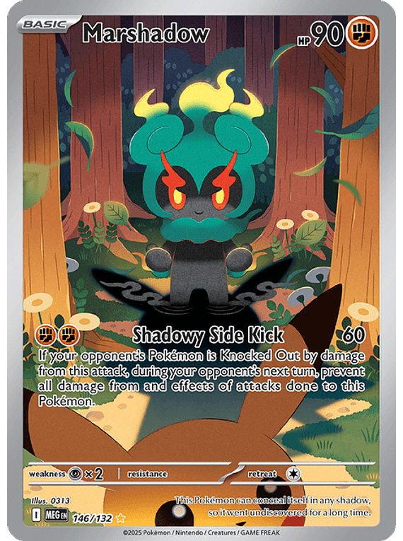 Marshadow - 146/132 - Illustration Rare